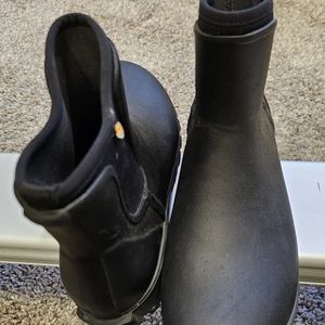 BOGS WATERPROOF BOOTIES Black Sz. 9 Women's